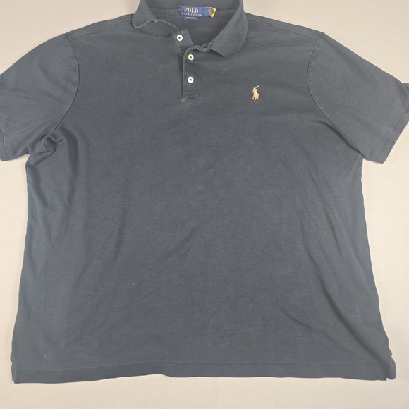 Polo Ralph Lauren Other - Polo Ralph Lauren Classic Fit Soft Cotton Polo Shirt Black size XL
